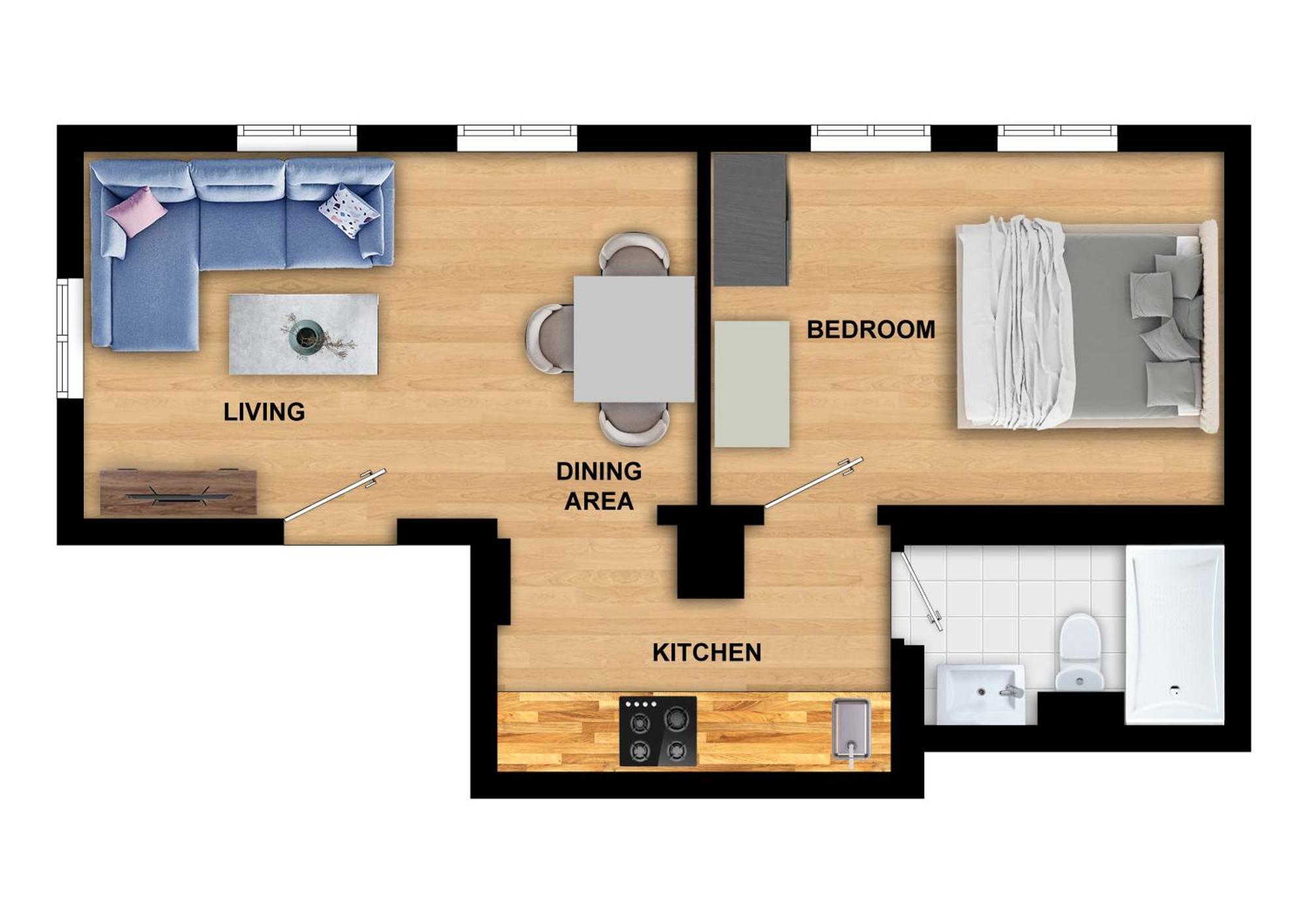 Behind Bryggen - Renovated - Budget Friendly Bergen Luaran gambar